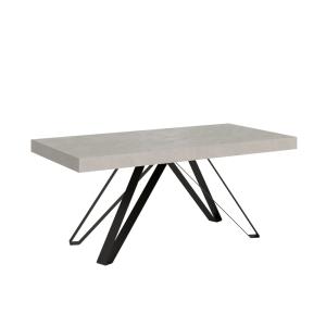 Table extensible 90x180/440 cm effet bois cachemire