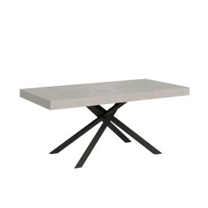 Table extensible 90x200/304cm effet bois cachemire