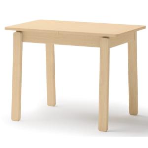 Table extensible aspect chêne clair 104–224 x 60 cm
