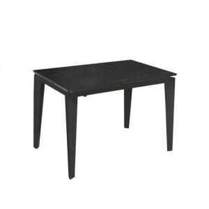 Table extensible avec plateau en céramique 120/170x80 cm