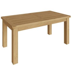 Table extensible avec rallonge papillon en chêne L170/220cm