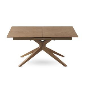 Table extensible pied en chêne et plateau en frêne 160/200x…