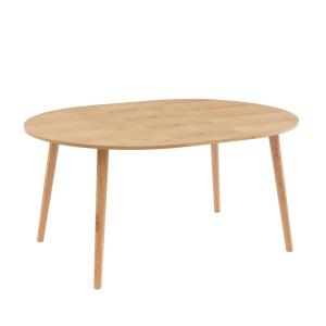 Table extensible   placage chêne 120-160cm