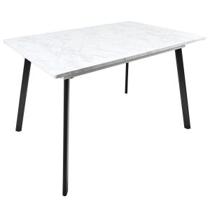 Table extensible pour 4 à 6 personnes gris