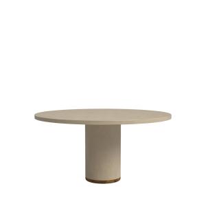 Table extérieure microciment sable 150 cm