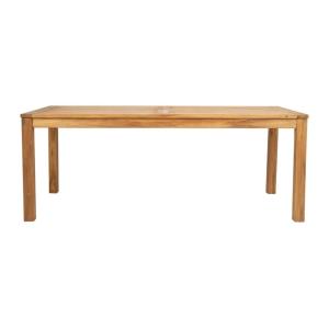 Table fixe bois clair