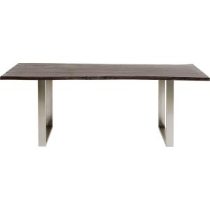 Table Harmony 180x90cm noyer chrome Kare Design