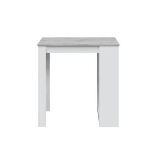 Table haute bar/cuisine avec étagère intégrée - H105 x L103…