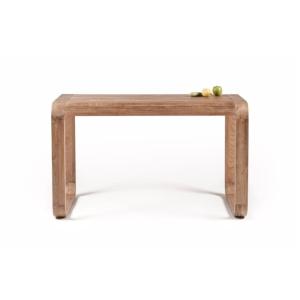 Table haute de repas en teck massif L150