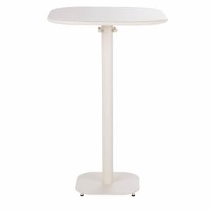 Table haute de restaurant en acier argile 2 personnes L70