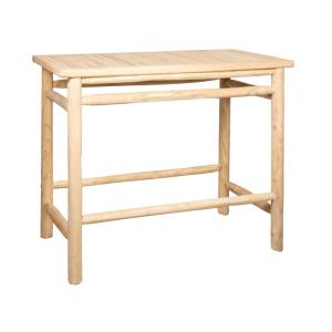 Table haute en teck -