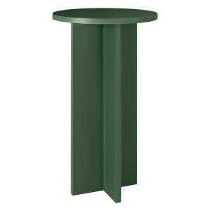 Table haute ronde 60 cm vert cèdre