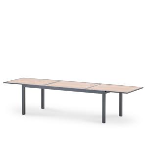 Table jardin extensible 224/336x100 alu anthracite tableau…