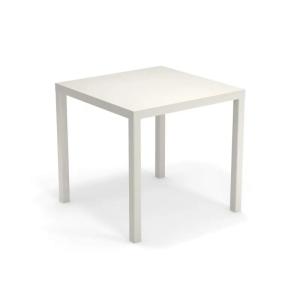 Table Métal blanc 80x80 cm