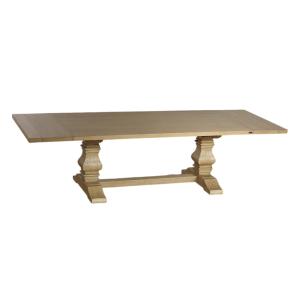 table monastère extensible en bois massif, 12 personnes tei…