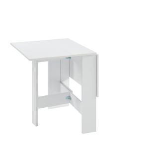 Table pliable   blanc  104cm
