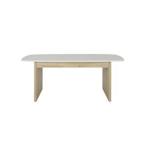 Table rectangle effet bois chêne du bocage