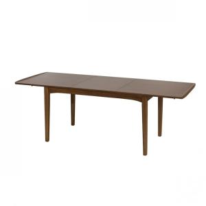 Table rectangulaire en chêne 1 rallonge 6/8 couverts teinte…