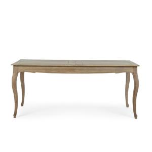 Table rectangulaire extensible en bois 8/10 places L180/225