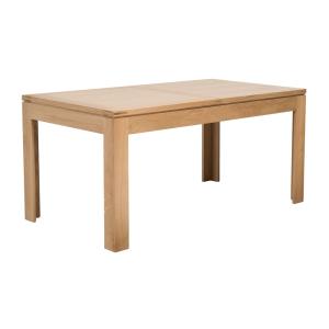 Table rectangulaire extensible en chêne clair L160/240