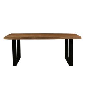 Table repas 8/10 personnes 220 cm brut de sciage