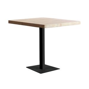 Table repas carrée bois clair 70