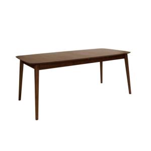 Table repas extensible Noyer 180/219 cm