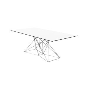 Table repas interieur/exterieur blanc