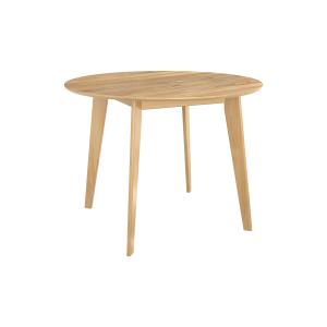 Table ronde 4 personnes en bois clair D100 cm