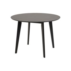 Table ronde en bois D105 noir