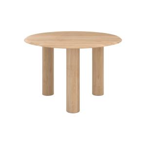 Table ronde en bois de manguier 4 personnes