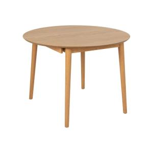Table ronde extensible en Chêne clair D115
