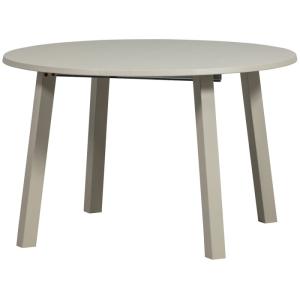 Table ronde extensible en chêne gris D120