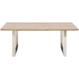 Table Symphony 200x100cm acacia chrome Kare Design