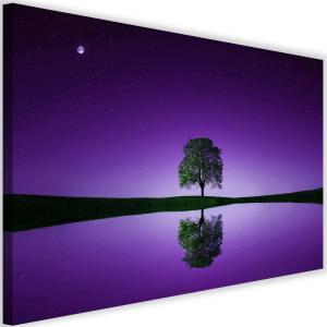 Tableau arbre solitaire 3 120 x 80 cm