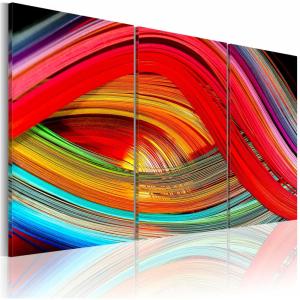 Tableau arc-en-ciel 120 x 80 cm