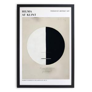 Tableau avec cadre noir 40x30