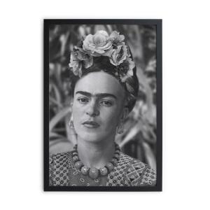 Tableau avec cadre noir 40x30 Portrait de Frida 5