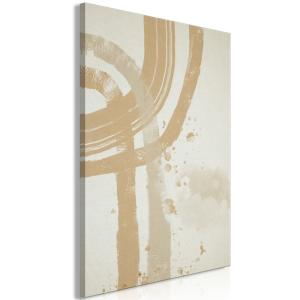 Tableau Beige Minimalism Vertical 80 x 120 cm
