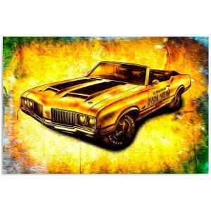 Tableau cabriolet 120 x 80 cm