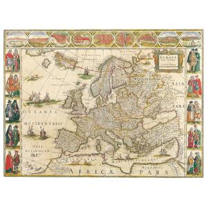 Tableau cartographie ancienne carte No.57 40x50cm