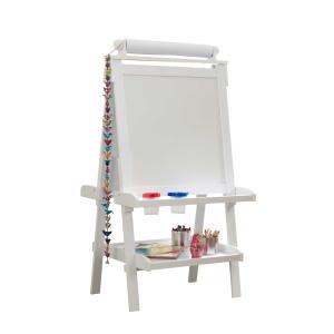 Tableau chevalet en bois massif blanc