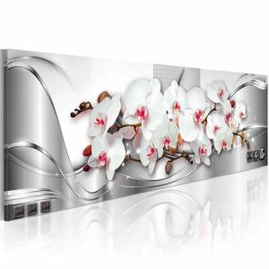 Tableau composition de fleurs 120 x 40 cm