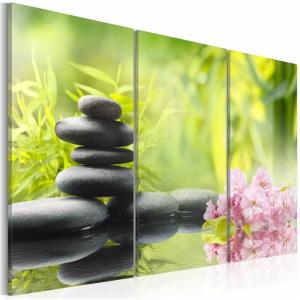 Tableau composition zen 120 x 80 cm