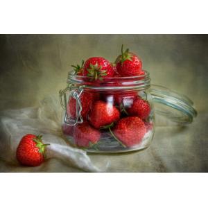 Tableau de cuisine saveurs de l'été  imprimé sur toile 90x6…