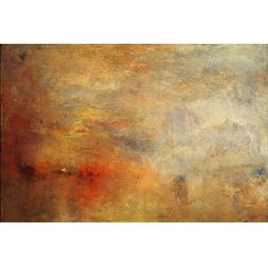 Tableau de Joseph Mallord William Turner imprimé sur toile…