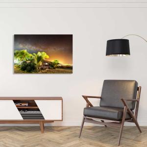 Tableau décoratif sous le ciel étoilé de zanzibar 120x80cm…