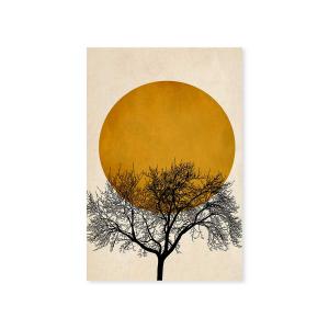 Tableau dessin arbre et sérénité imprimé sur toile 60x90cm…