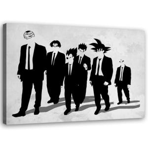 Tableau Dragon Ball Reservoir Dogs 120 x 80 cm