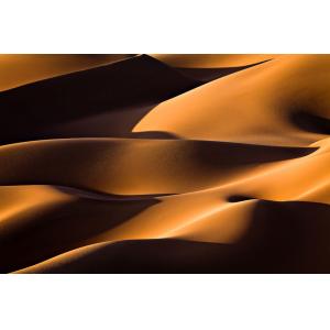 Tableau dune et lumière impression sur aluminium 120x80 cm